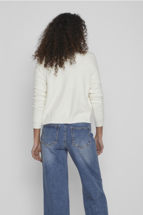 Vila viril short l/s knit cardigan-noos
